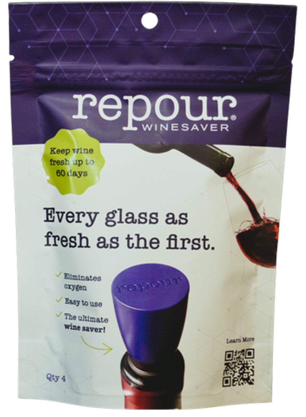 Repour 6-Pack Wine Saver - Thumbnail 2