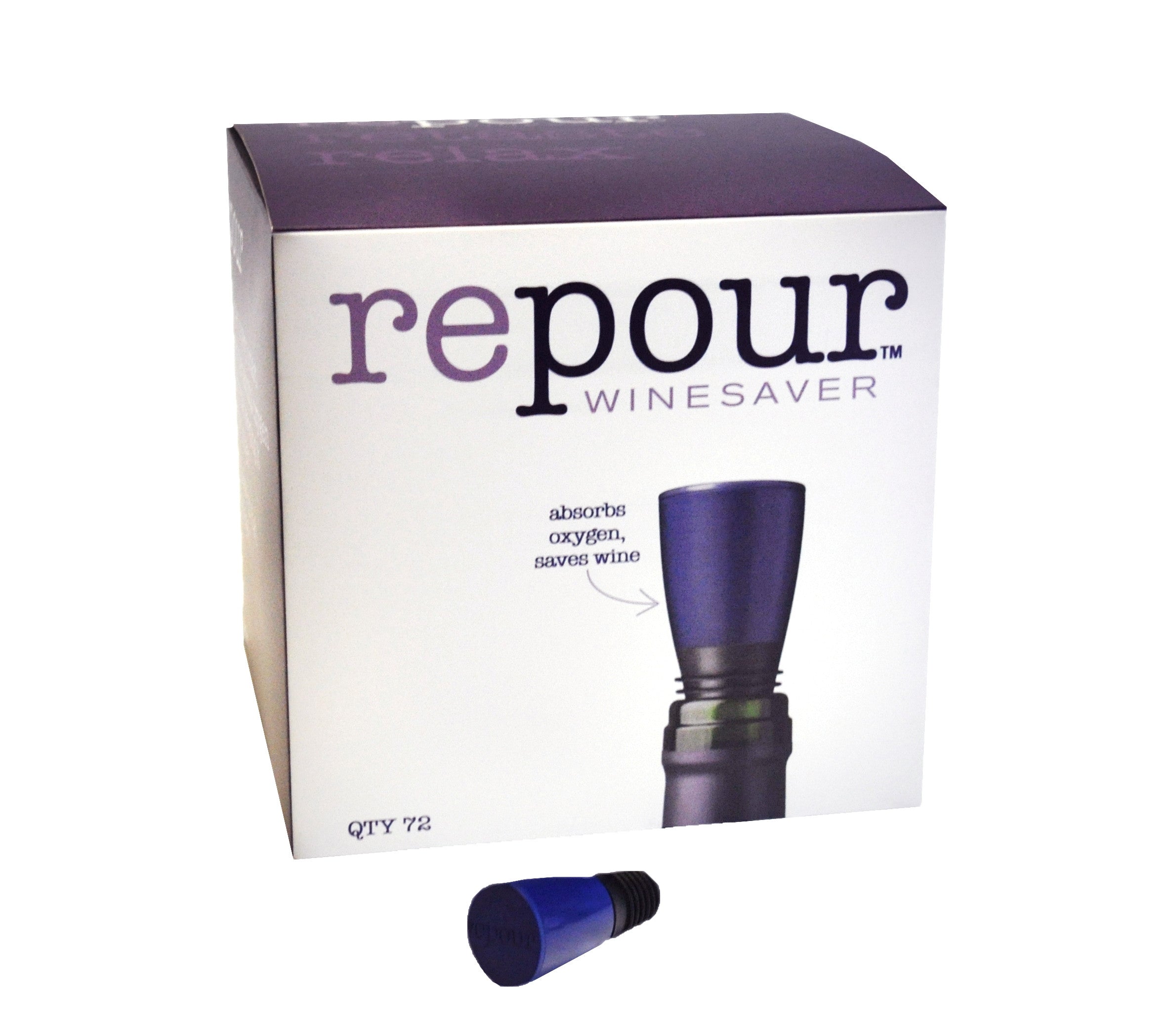 Repour Wine Saver 72 Pack Bulk Package